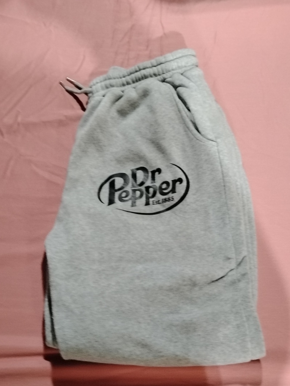 Gray Men's Fleece Sweatpants